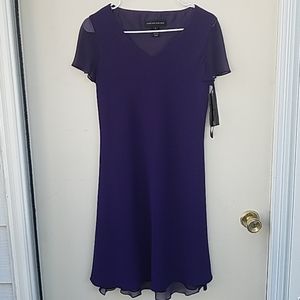Jones New York dress purple size 6